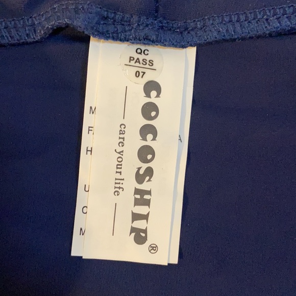 Cocoship Navy blue bathing suit bikini bottoms size 2 XL - Picture 9 of 15